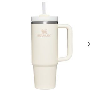 Stanley, 40oz, cream, comes with straw and lid